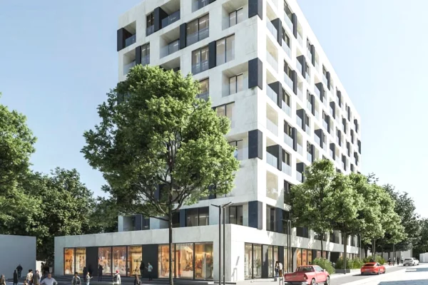 Shitet apartament 1+1 ne Kamez, Bathore