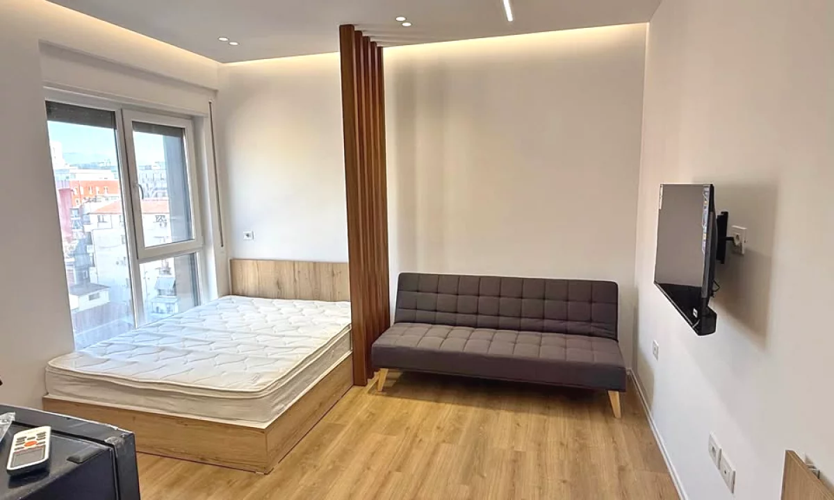 Apartment for rent in Tirana Garsoniere, Furnished