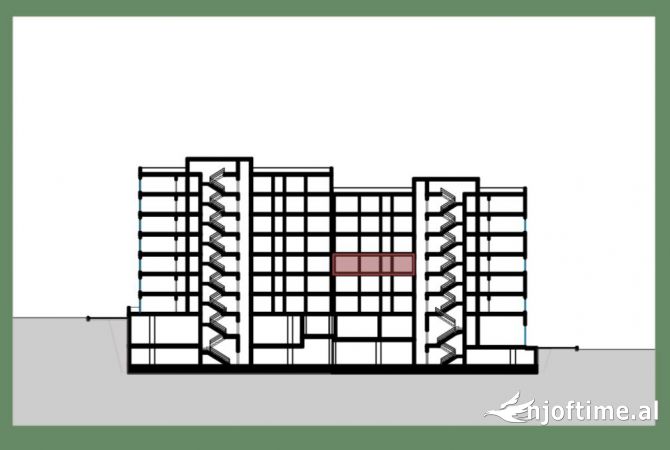 Shtepi ne shitje Apartament ne Tirane, 2+1, Mobilimi Bosh, pa mobiluar, Pagesa 116,500  Euro.