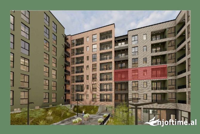 Shtepi ne shitje Apartament ne Tirane, 2+1, Mobilimi Bosh, pa mobiluar, Pagesa 116,500  Euro.