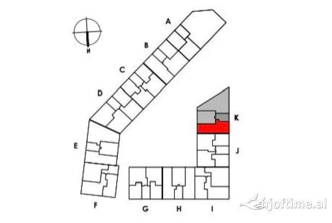 Shtepi ne shitje Apartament ne Tirane, 2+1, Mobilimi Bosh, pa mobiluar, Pagesa 122,000  Euro.