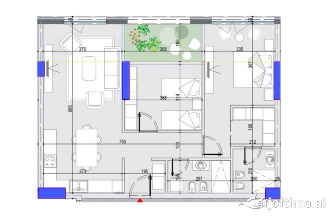 Shtepi ne shitje 2+1 ne Tirane - 260,000 Euro