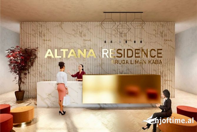 Altana Residence,shitet apartament 3+1+3 dhe 2 poste parkimi