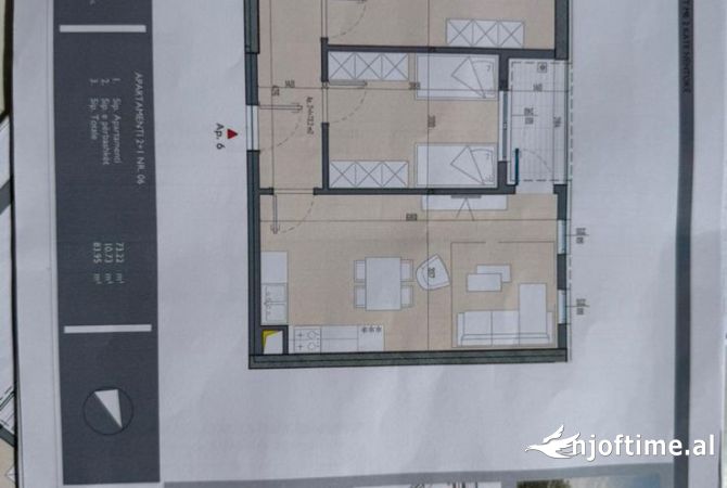 Shtepi ne shitje 2+1 ne Tirane - 78,000 Euro