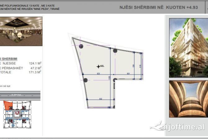 Ambiente Commerciale in Vendita 3+1 a Tirana - 513,000 Euro