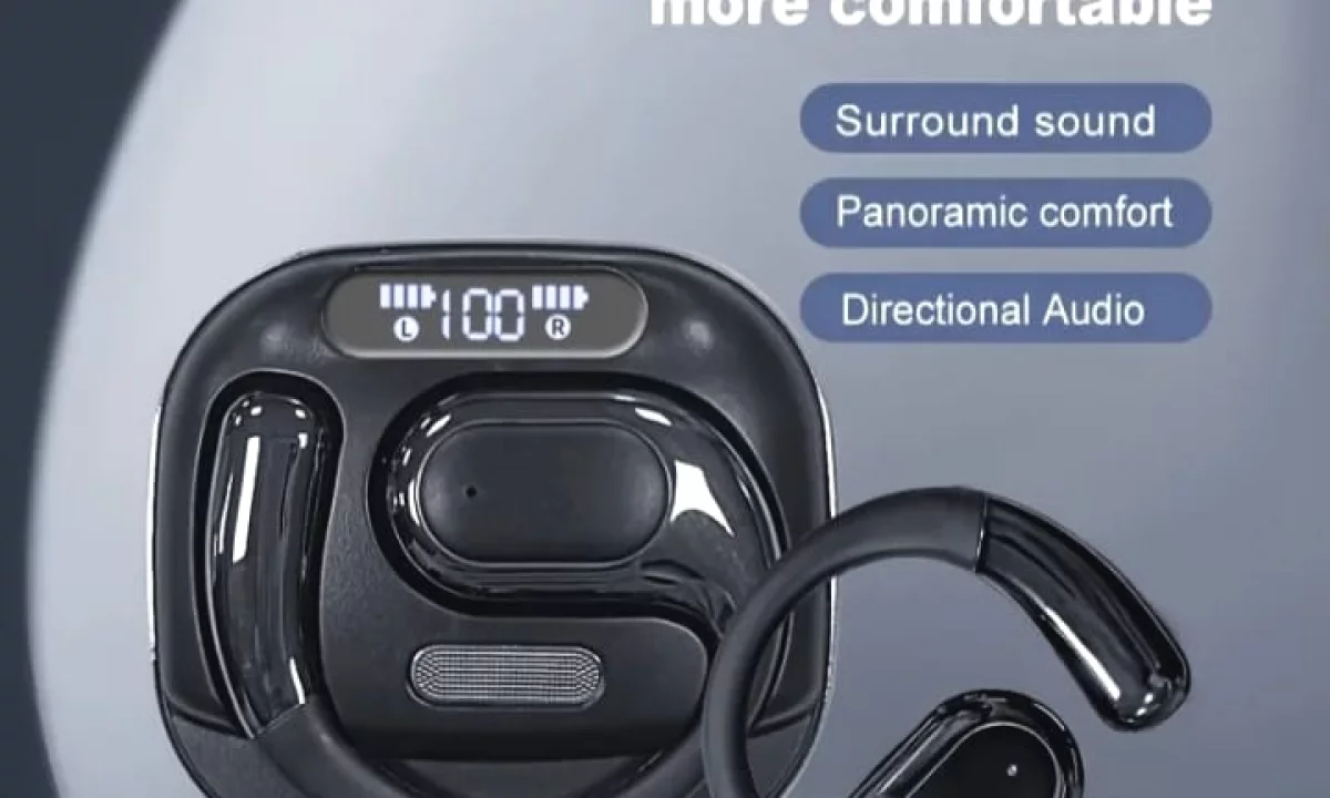 Kufje me bluetooth versioni 5.4 te rikarikueshme 200mA batery 4-6hr work time te reja ne kuti 