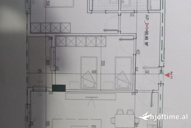 Shtepi ne shitje 2+1 ne Tirane - 100,570 Euro