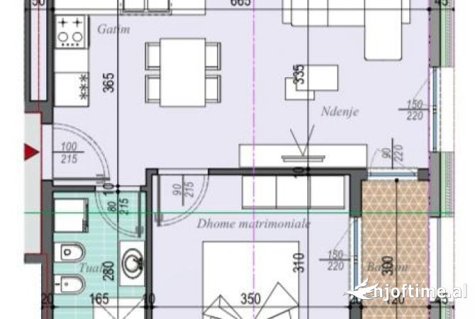 Shtepi ne shitje 1+1 ne Tirane - 73,750 Euro