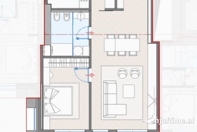 Shtepi ne shitje 1+1 ne Tirane - 235,620 Euro