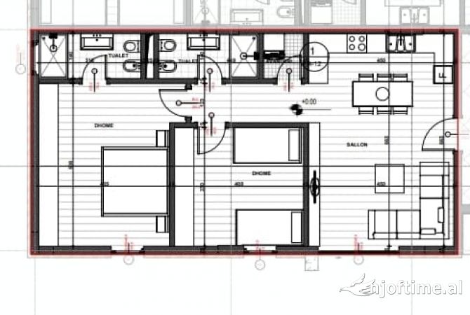 Shtepi ne shitje 2+1 ne Tirane - 240,000 Euro