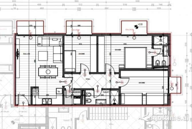 Shtepi ne shitje 3+1 ne Tirane - 265,700 Euro