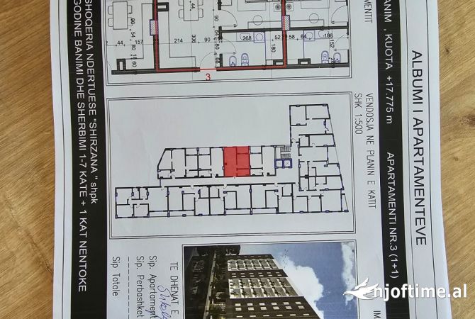 Shtepi ne shitje 1+1 ne Tirane - 62,000 Euro