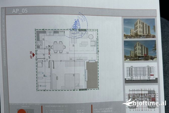 Shtepi ne shitje 1+1 ne Tirane - 48,700 Euro