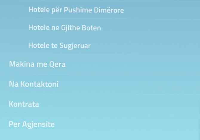 Agjensi e mirenjohur e udhetimeve ofron bileta udhetimie, rezervime ne hotele etj.