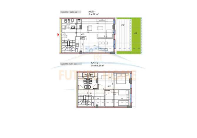 Shtepi ne shitje 2+1 ne Tirane - 246,120 Euro