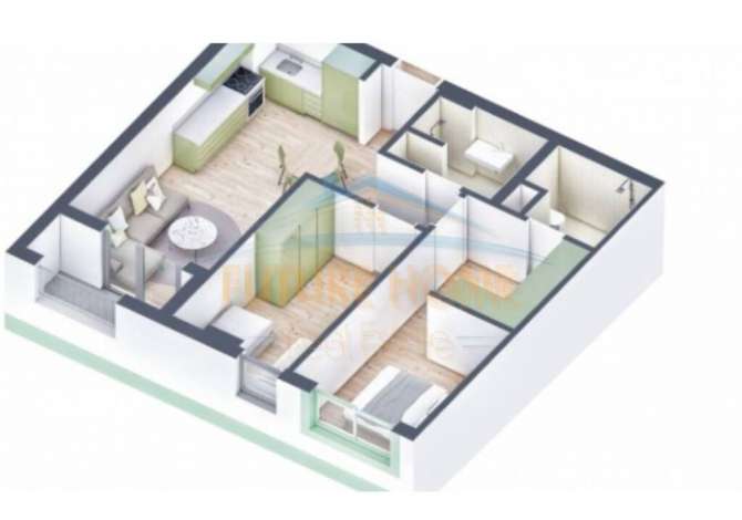 Shtepi ne shitje 2+1 ne Tirane - 120,000 Euro