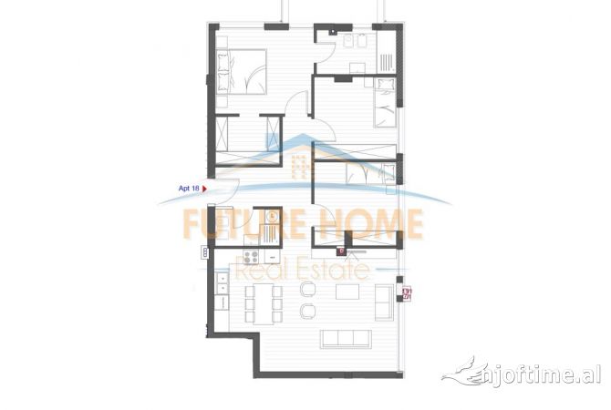 Shtepi ne shitje 3+1 ne Tirane - 295,500 Euro