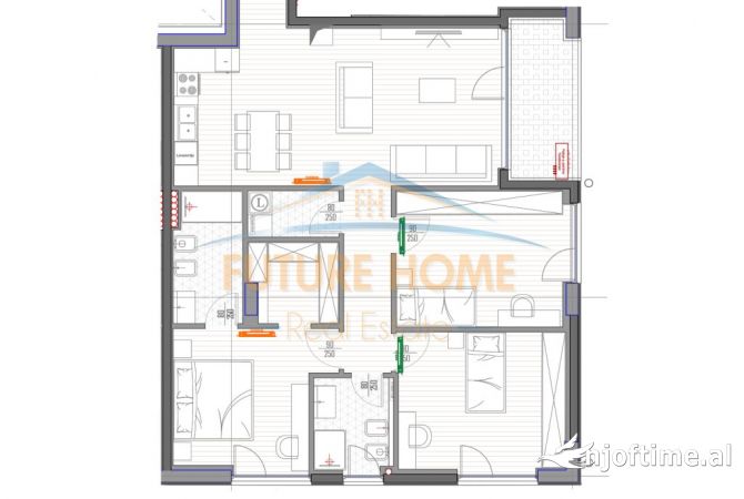 Shtepi ne shitje 3+1 ne Tirane - 325,000 Euro
