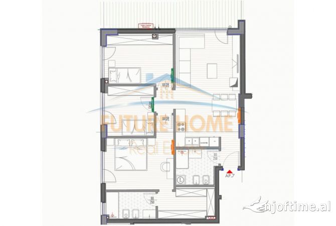 Shtepi ne shitje 3+1 ne Tirane - 349,000 Euro