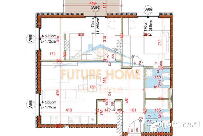 Casa in vendita 2+1 a Tirana - 184,500 Euro