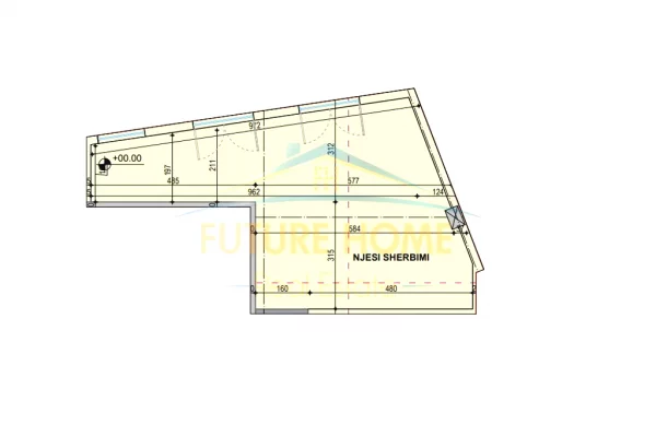Business Property for Rent 3+1 in Tirana - 650 Euro