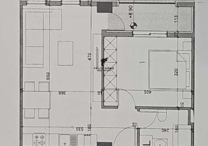 Shtepi ne shitje 1+1 ne Tirane - 142,500 Euro