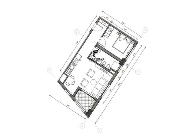 Shtepi ne shitje 1+1 ne Tirane - 91,000 Euro