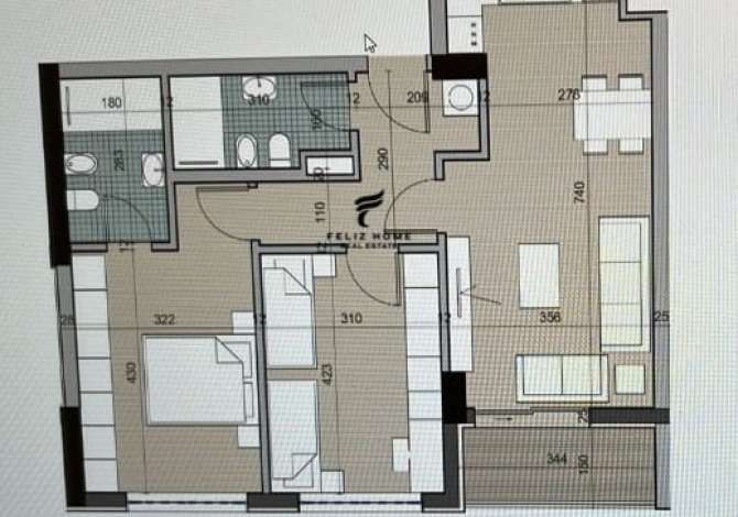 Shtepi ne shitje 2+1 ne Tirane - 105,000 Euro