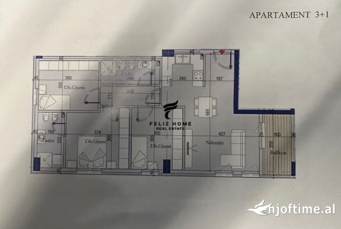 Shtepi ne shitje 3+1 ne Tirane - 139,000 Euro