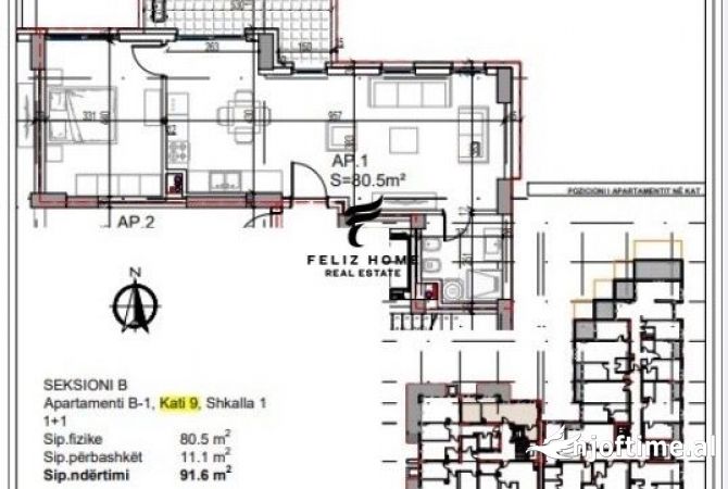 Shtepi ne shitje 1+1 ne Vlore - 275,000 Euro