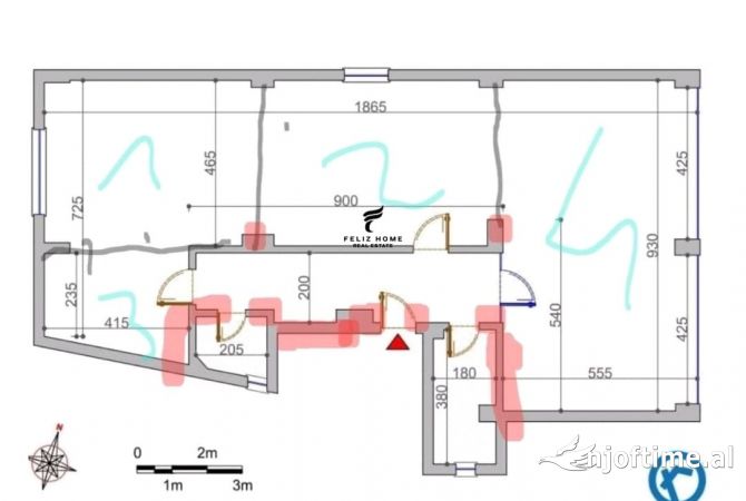 SHITET AMBIENT BIZNESI 200 M2 BLLOKU 1.000.000 EURO