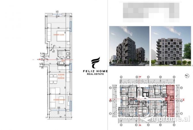 Shtepi ne shitje 1+1 ne Tirane - 129,000 Euro