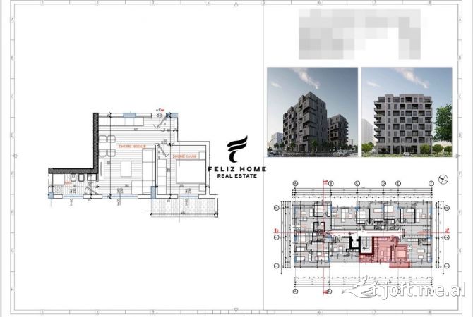 Shtepi ne shitje 1+1 ne Tirane - 97,500 Euro