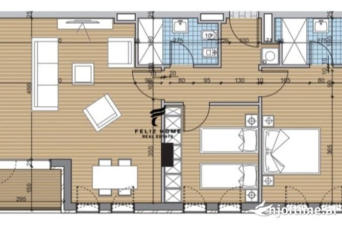 Shtepi ne shitje 2+1 ne Tirane - 120,000 Euro