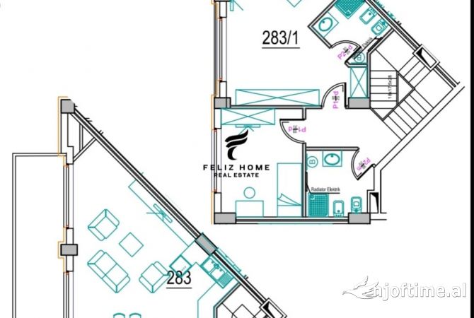 Shtepi ne shitje 2+1 ne Tirane - 352,000 Euro