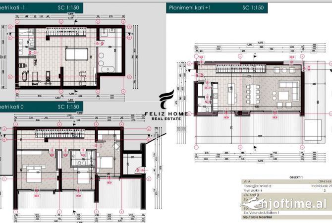 Shtepi ne shitje Vila Luksoze ne Vlore, 3+1, Mobilimi Bosh, pa mobiluar, Pagesa 1,350,000  Euro.