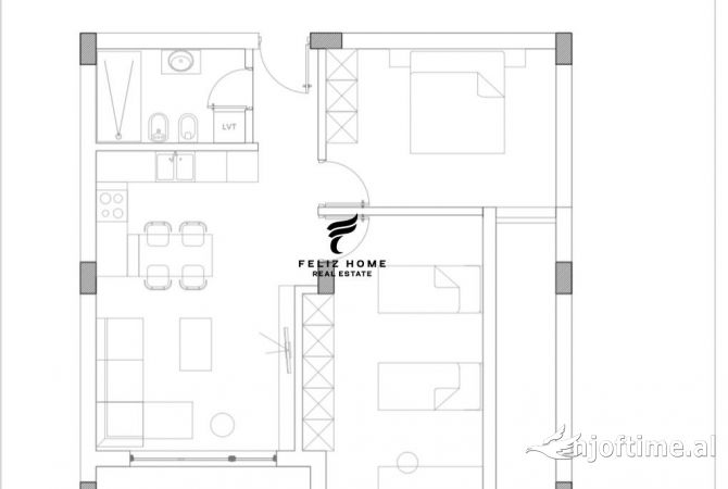 Shtepi ne shitje 2+1 ne Durres - 190,000 Euro
