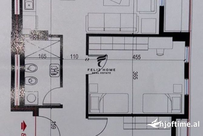 Shtepi ne shitje 2+1 ne Tirane - 99,400 Euro
