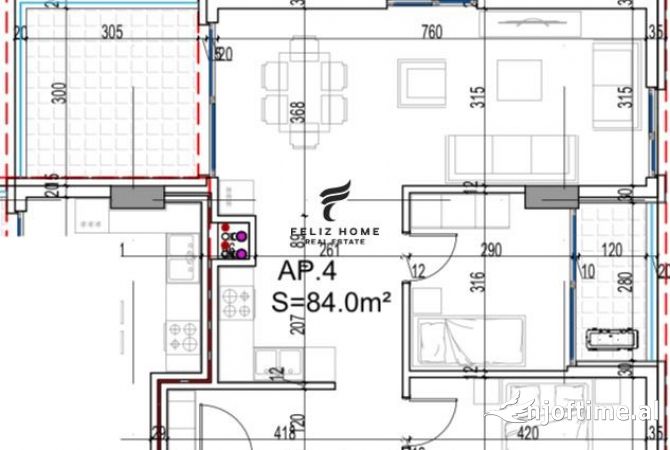 Shtepi ne shitje 2+1 ne Vlore - 374,220 Euro