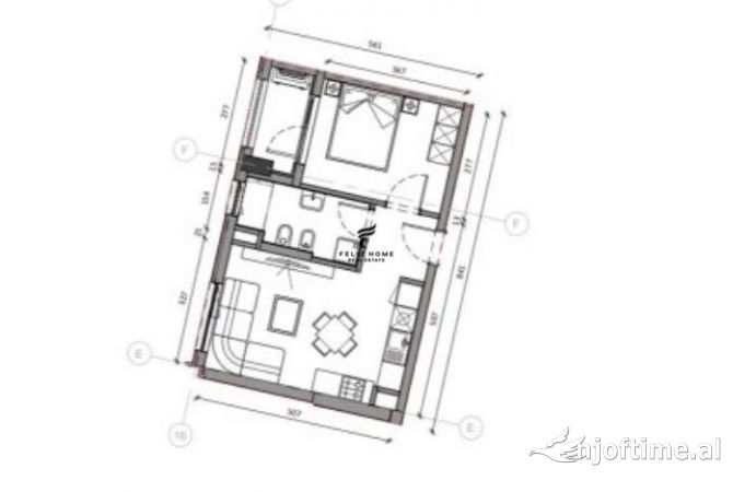 Shtepi ne shitje 1+1 ne Tirane - 80,000 Euro