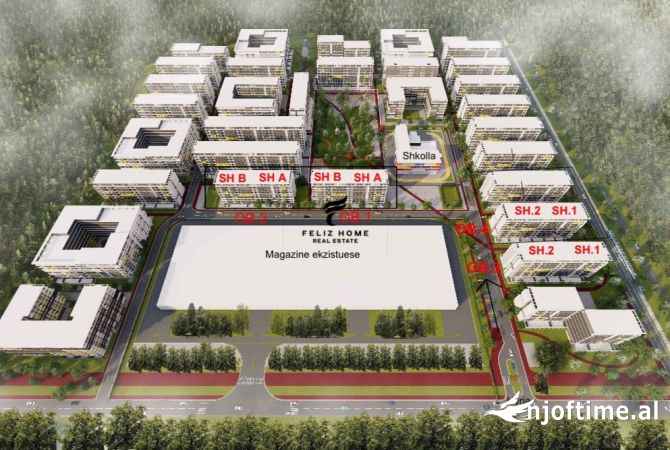 Shtepi ne shitje 1+1 ne Tirane - 90,000 Euro