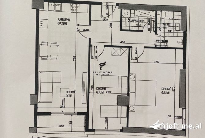 Shtepi ne shitje 2+1 ne Tirane - 188,000 Euro