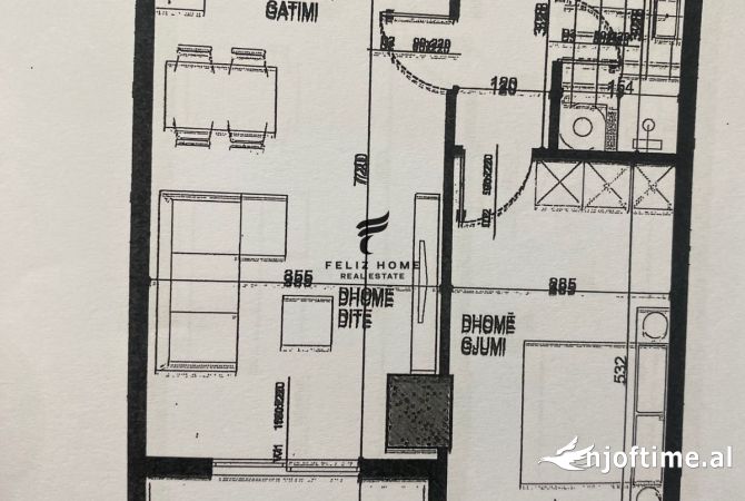 Shtepi ne shitje 1+1 ne Tirane - 125,000 Euro