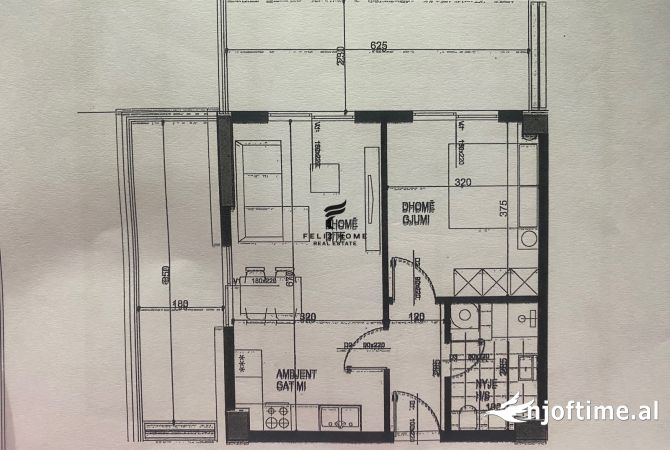 Shtepi ne shitje 1+1 ne Tirane - 127,000 Euro