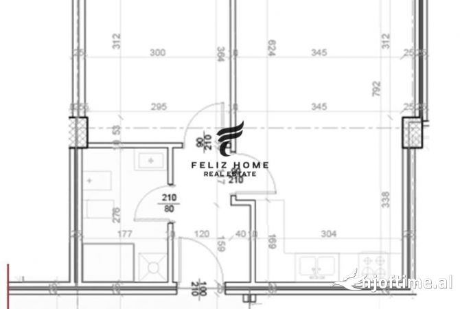 Shtepi ne shitje 1+1 ne Tirane - 179,000 Euro