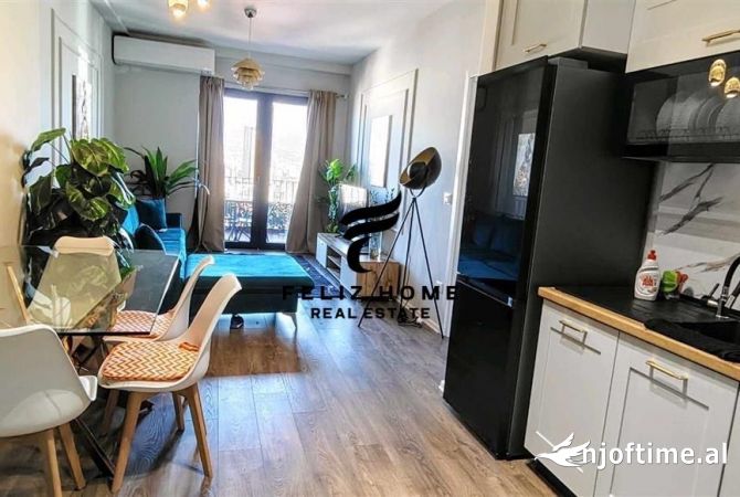 Shtepi me qera Apartament ne Tirane, 1+1, Mobilimi E mobiluar, Pagesa 830  Euro.