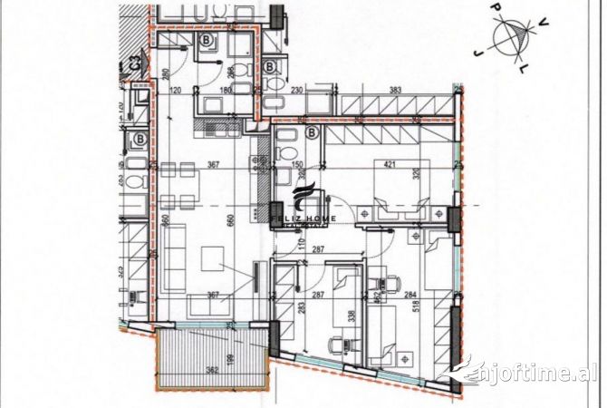 Shtepi ne shitje 3+1 ne Tirane - 179,000 Euro