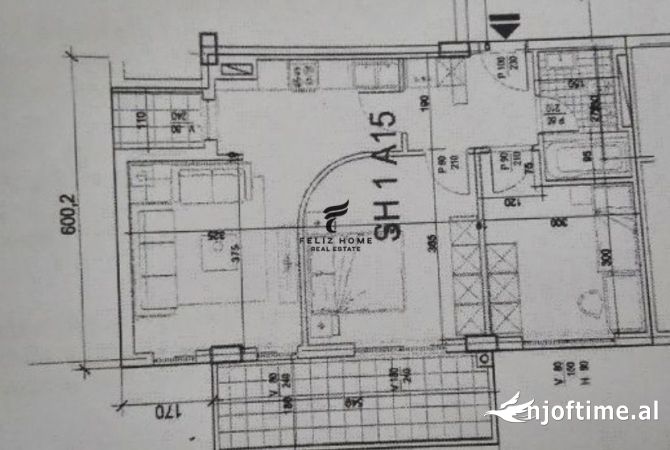Shtepi ne shitje Apartament ne Tirane, 2+1, Mobilimi Pjeserisht e mobiluar, Pagesa 178,000  Euro.