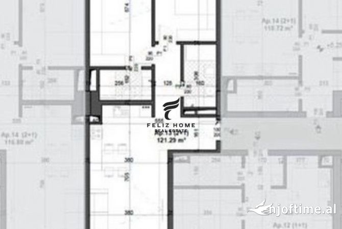 Shtepi ne shitje 2+1 ne Tirane - 157,000 Euro