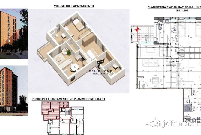 Shtepi ne shitje 2+1 ne Tirane - 220,000 Euro